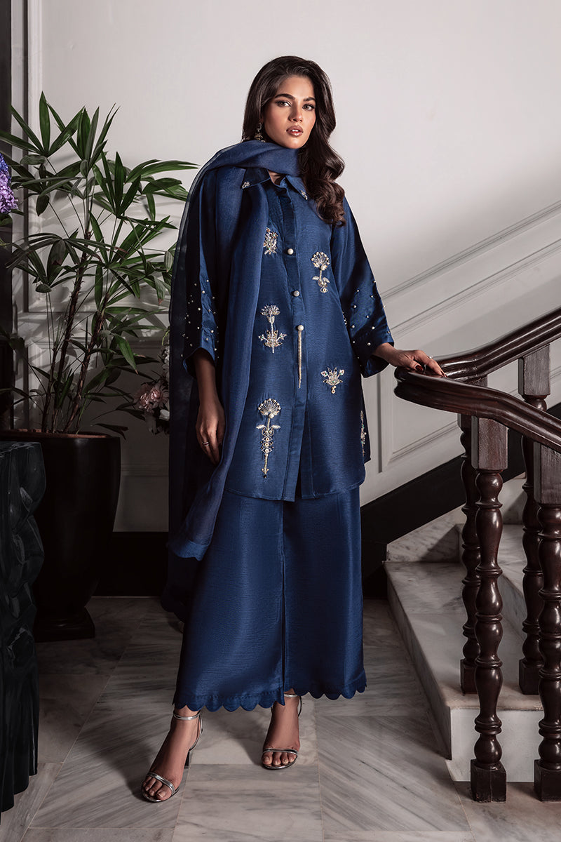 Wardha Saleem | Zimal Silk Edit | Romy - Pakistani Designer Dress - by Wardha Saleem - Type : Ladies Clothes - 100% Original at Saira Sultan