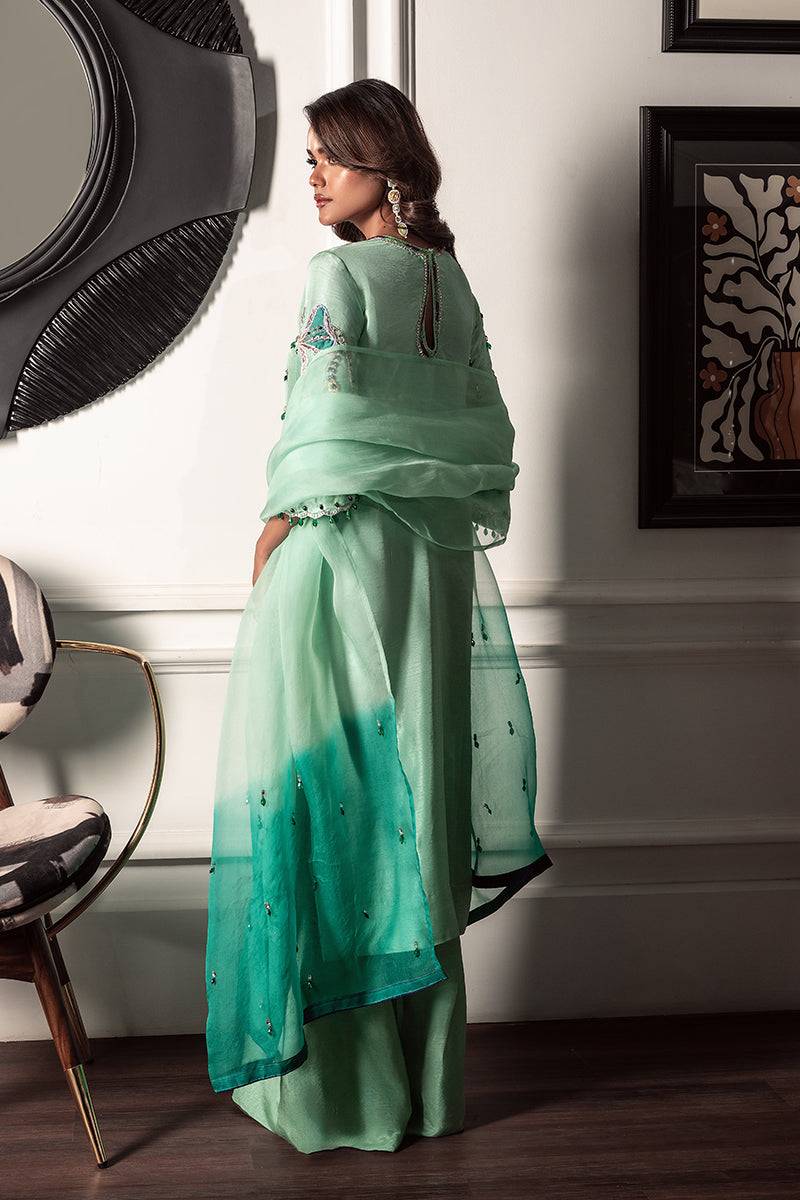 Wardha Saleem | Zimal Silk Edit | Louna - Pakistani Designer Dress - by Wardha Saleem - Type : Ladies Clothes - 100% Original at Saira Sultan