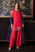 Wardha Saleem | Zimal Silk Edit | Sylvie - Pakistani Designer Dress - by Wardha Saleem - Type : Ladies Clothes - 100% Original at Saira Sultan