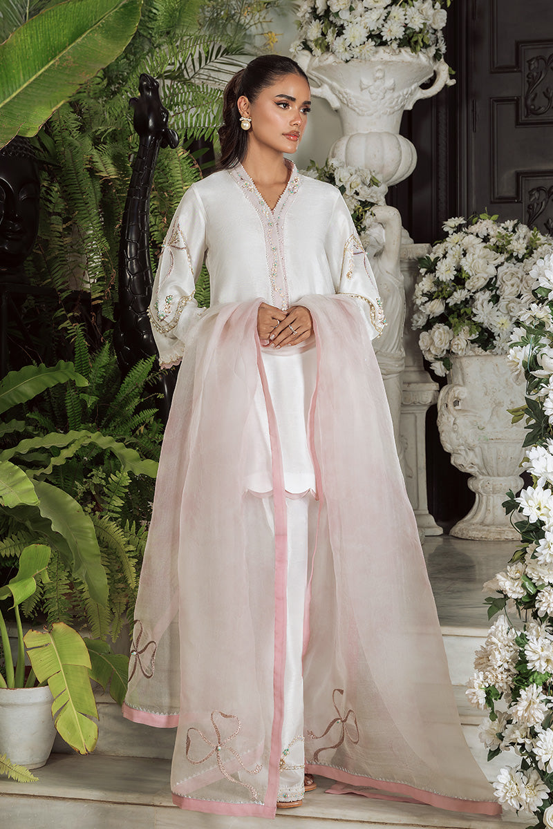 Wardha Saleem | Zimal Silk Edit | Elara - Pakistani Designer Dress - by Wardha Saleem - Type : Ladies Clothes - 100% Original at Saira Sultan