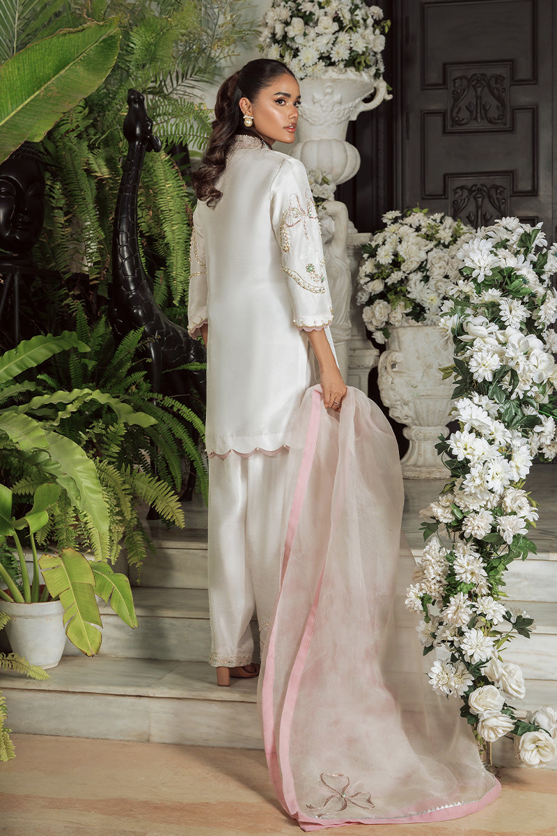 Wardha Saleem | Zimal Silk Edit | Elara - Pakistani Designer Dress - by Wardha Saleem - Type : Ladies Clothes - 100% Original at Saira Sultan