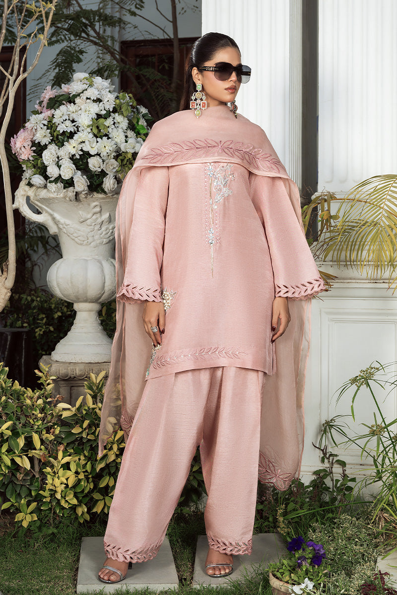 Wardha Saleem | Zimal Silk Edit | Tia - Pakistani Designer Dress - by Wardha Saleem - Type : Ladies Clothes - 100% Original at Saira Sultan