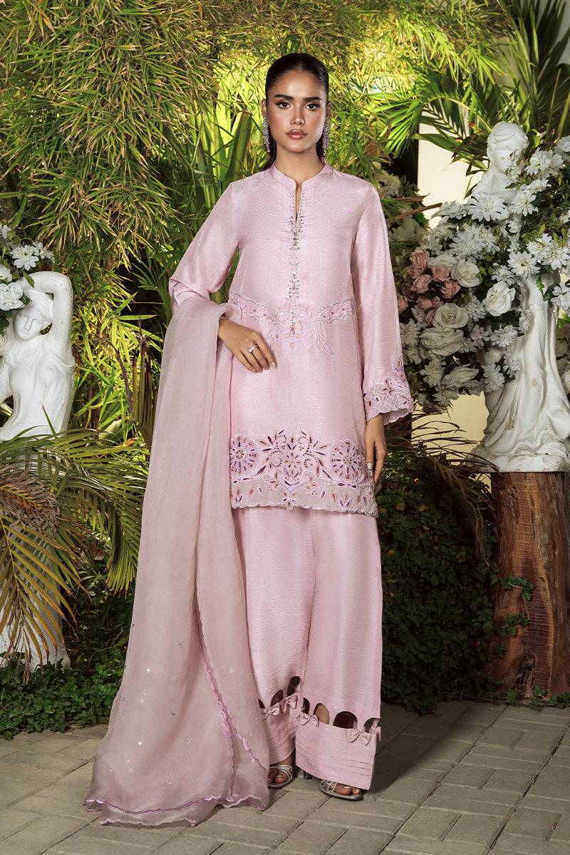 Wardha Saleem | Zimal Silk Edit | Lea - Pakistani Designer Dress - by Wardha Saleem - Type : Ladies Clothes - 100% Original at Saira Sultan
