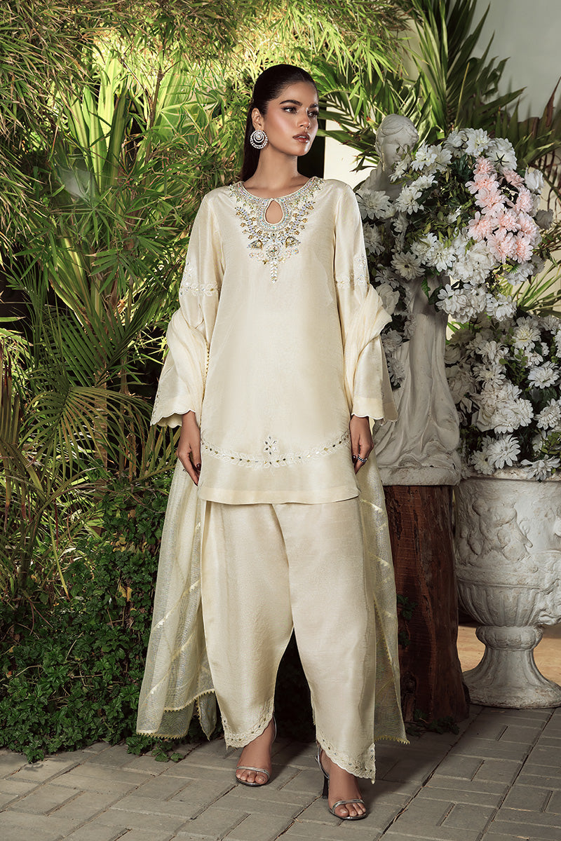Wardha Saleem | Zimal Silk Edit | Nahel - Pakistani Designer Dress - by Wardha Saleem - Type : Ladies Clothes - 100% Original at Saira Sultan