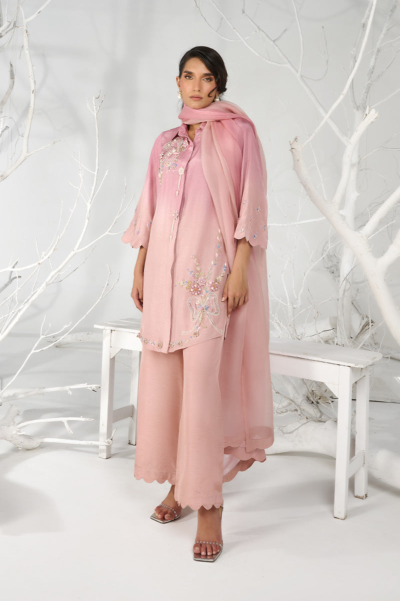 Wardha Saleem | Zimal Silk Edit | Sauha - Pakistani Designer Dress - by Wardha Saleem - Type : Ladies Clothes - 100% Original at Saira Sultan