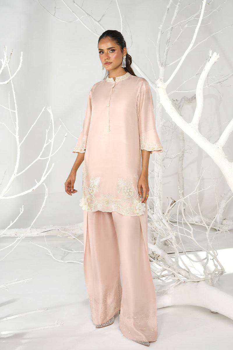 Wardha Saleem | Zimal Silk Edit | Zariya (Pure Raw-Silk) - Pakistani Designer Dress - by Wardha Saleem - Type : Ladies Clothes - 100% Original at Saira Sultan