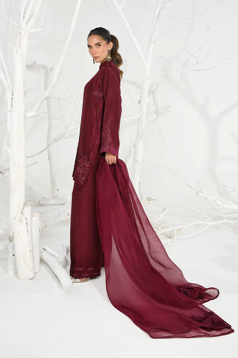 Wardha Saleem | Zimal Silk Edit | Dia - Pakistani Designer Dress - by Wardha Saleem - Type : Ladies Clothes - 100% Original at Saira Sultan