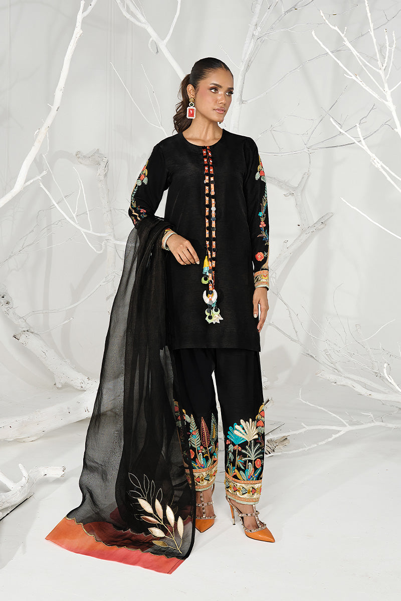 Wardha Saleem | Zimal Silk Edit | Siba - Pakistani Designer Dress - by Wardha Saleem - Type : Ladies Clothes - 100% Original at Saira Sultan