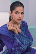 Zellbury | Unstitched 3 Piece Cambric | Embroidered Shirt Shalwar Dupatta - 0141 Default Title