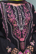 Zellbury | Unstitched 3 Piece Chambray | Embroidered Shirt Shalwar Dupatta - 0148