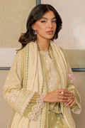 Zellbury | Unstitched 3 Piece Chikankari | Embroidered Shirt Shalwar Dupatta - 0702 Default Title