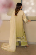 Zellbury | Unstitched 3 Piece Chikankari | Embroidered Shirt Shalwar Dupatta - 0702