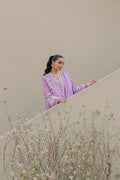 Zellbury | Unstitched 3 Piece Chikankari | Embroidered Shirt Shalwar Dupatta - 0703