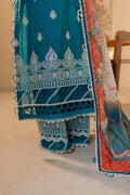 Zellbury | Unstitched 3 Piece Chikankari | Embroidered Shirt Shalwar Dupatta - 0705