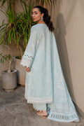 Zellbury | Unstitched 3 Piece Chikankari | Embroidered Shirt Shalwar Dupatta - 0709