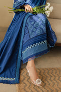 Zellbury | Unstitched 3 Piece Chikankari | Embroidered Shirt Shalwar Dupatta - 0711