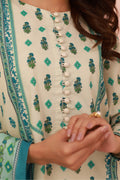 Zellbury | Unstitched 2 Piece Cambric | Shirt Dupatta - 0606