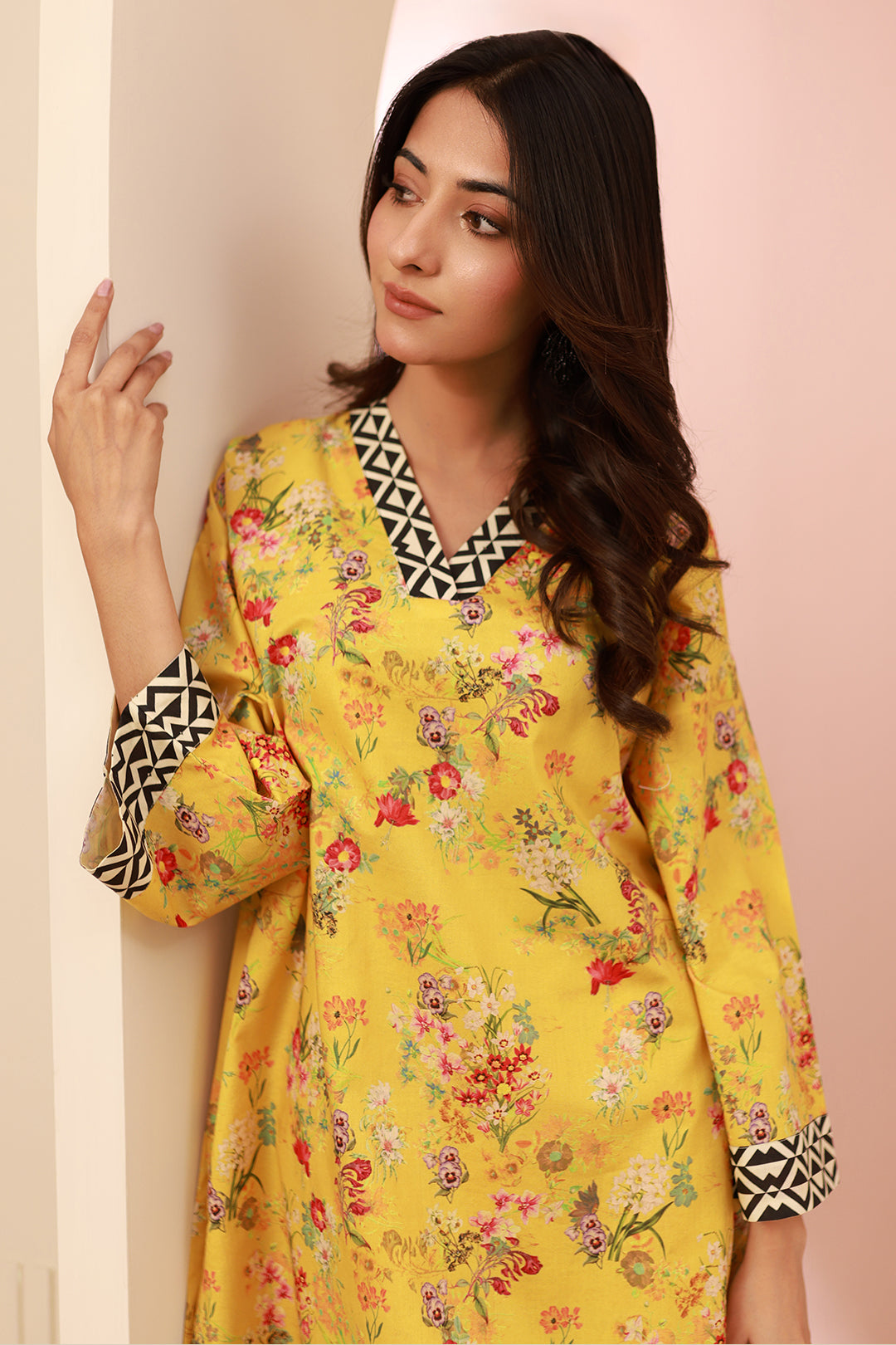 Zellbury | Unstitched 2 Piece Cambric | Shirt Shalwar - 0609