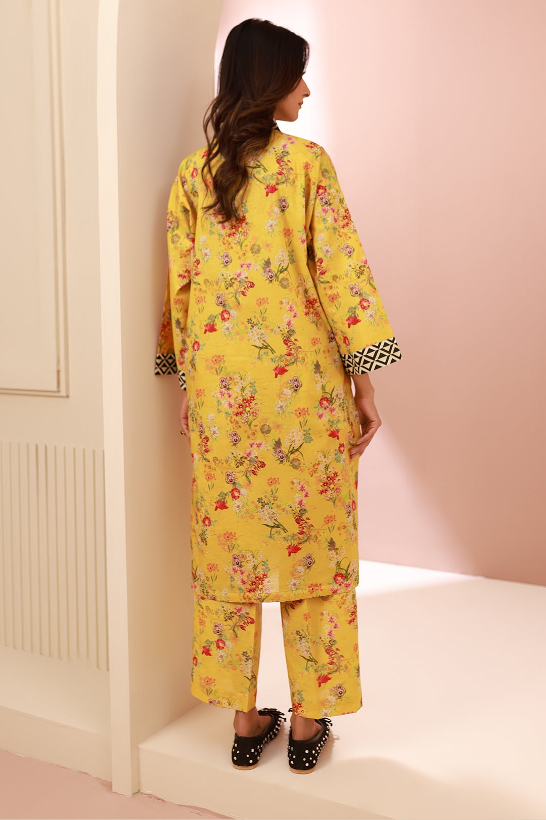 Zellbury | Unstitched 2 Piece Cambric | Shirt Shalwar - 0609