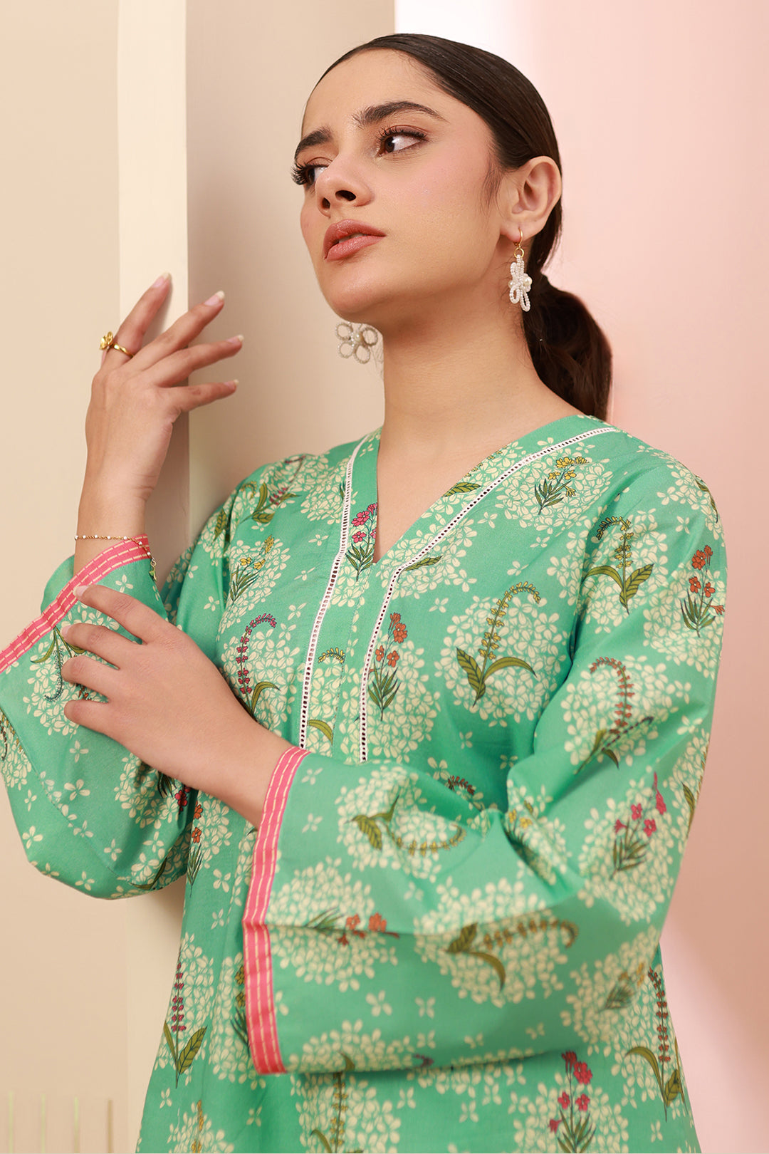 Zellbury | Unstitched 2 Piece Cambric | Shirt Shalwar - 0612 Default Title