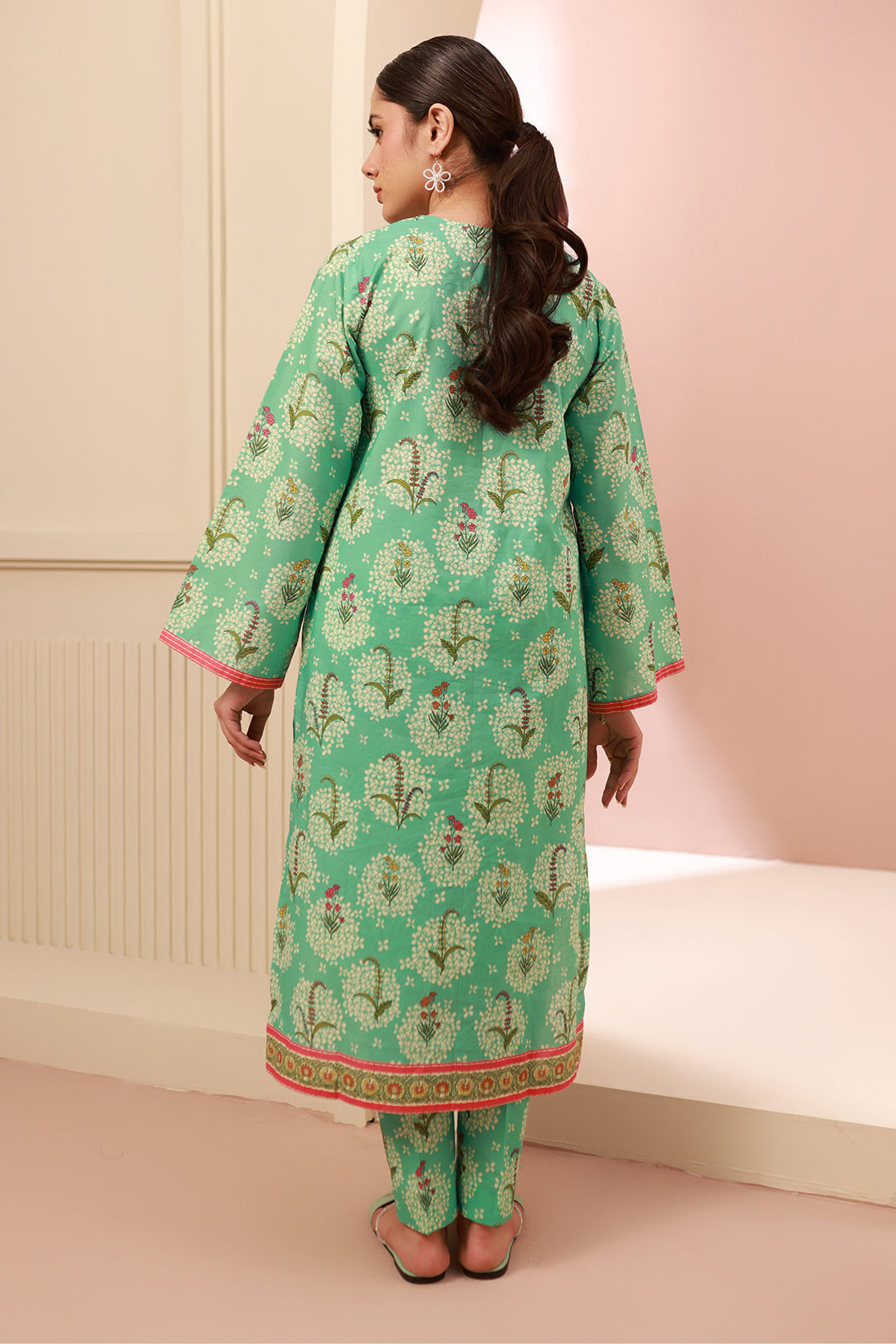 Zellbury | Unstitched 2 Piece Cambric | Shirt Shalwar - 0612