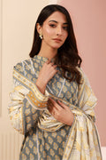 Zellbury | Unstitched 3 Piece Cambric | Shirt Shalwar Dupatta - 0626 Default Title