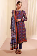 Zellbury | Unstitched 3 Piece Cambric | Shirt Shalwar Dupatta - 0632