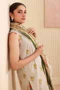 Zellbury | Unstitched 3 Piece Cambric | Shirt Shalwar Dupatta - 0633