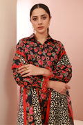 Zellbury | Unstitched 3 Piece Cambric | Shirt Shalwar Dupatta - 0636