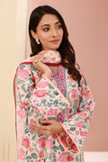 Zellbury | Unstitched 3 Piece Cambric | Shirt Shalwar Dupatta - 0640 Default Title