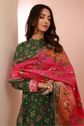 Zellbury | Unstitched 3 Piece Cambric | Shirt Shalwar Dupatta - 0662