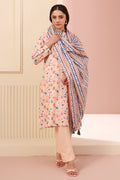 Zellbury | Unstitched 3 Piece Cambric | Shirt Shalwar Dupatta - 0664