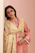 Zellbury | Unstitched 3 Piece Cambric | Shirt Shalwar Dupatta - 0665