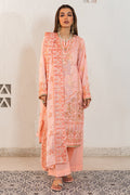 Zellbury | Unstitched 3 Piece Lawn | Embroidered Shirt Shalwar Dupatta - 0324