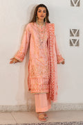 Zellbury | Unstitched 3 Piece Lawn | Embroidered Shirt Shalwar Dupatta - 0324