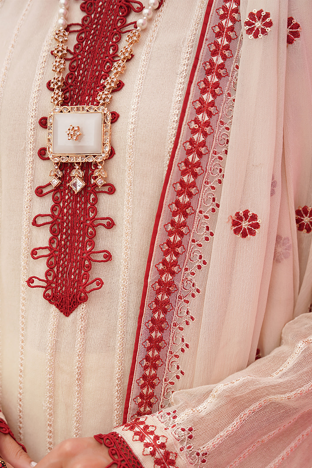 Zellbury | Unstitched 3 Piece Khaddi | Embroidered Shirt Shalwar Dupatta - 0363