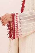 Zellbury | Unstitched 3 Piece Khaddi | Embroidered Shirt Shalwar Dupatta - 0363