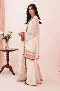 Zellbury | Unstitched 3 Piece Khaddi | Embroidered Shirt Shalwar Dupatta - 0363