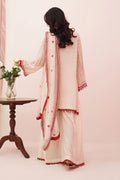 Zellbury | Unstitched 3 Piece Khaddi | Embroidered Shirt Shalwar Dupatta - 0363