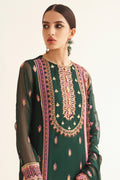 Zellbury | Unstitched 3 Piece | Embroidered Shirt Shalwar Dupatta - 0294 Default Title