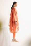 Zellbury | Unstitched 3 Piece Jacquard | Embroidered Shirt Shalwar Dupatta - 0296