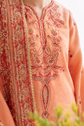 Zellbury | Unstitched 3 Piece Jacquard | Embroidered Shirt Shalwar Dupatta - 0296