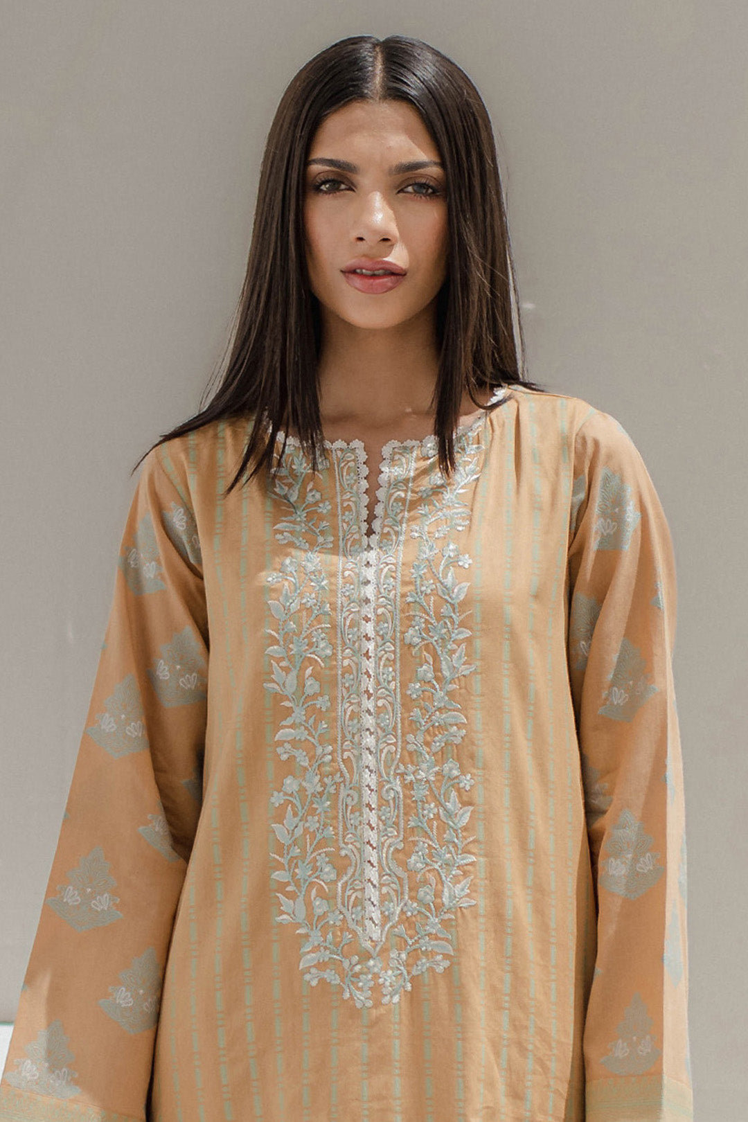 Zellbury | Unstitched 3 Piece Jacquard | Embroidered Shirt Shalwar - 0617 Default Title