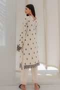 Zellbury | Unstitched 2 Piece Jacquard | Embroidered Shirt Shalwar - 0657