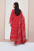 Zellbury | Unstitched 3 Piece Lawn | Embroidered Shirt Shalwar Dupatta - 0195