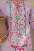 Zellbury | Unstitched 2 Piece Lawn | Embroidered Shirt Dupatta - 1659