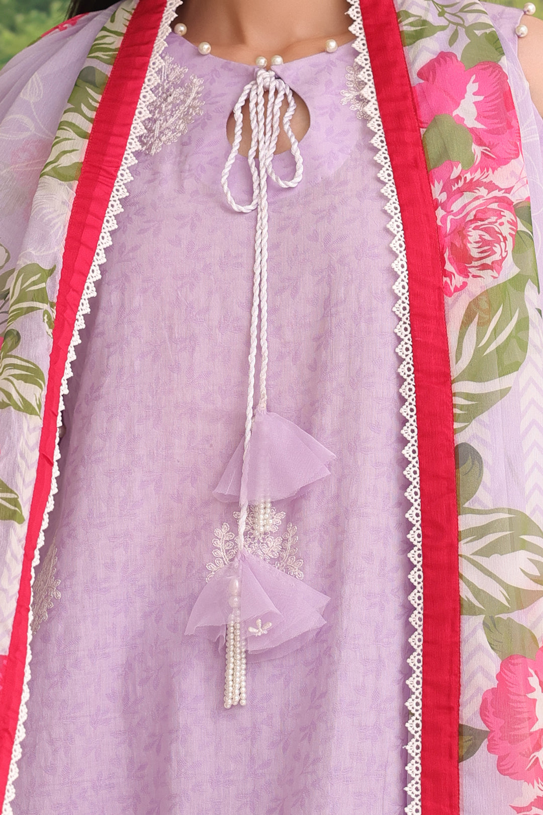 Zellbury | Unstitched 3 Piece Jacquard | Embroidered Shirt Shalwar Dupatta - 1764