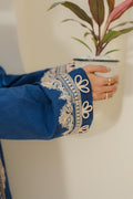 Zellbury | Unstitched 3 Piece Jacquard | Embroidered Shirt Shalwar Dupatta - 1767