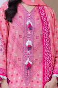 Zellbury | Unstitched 2 Piece Lawn | Shirt Dupatta - 1014