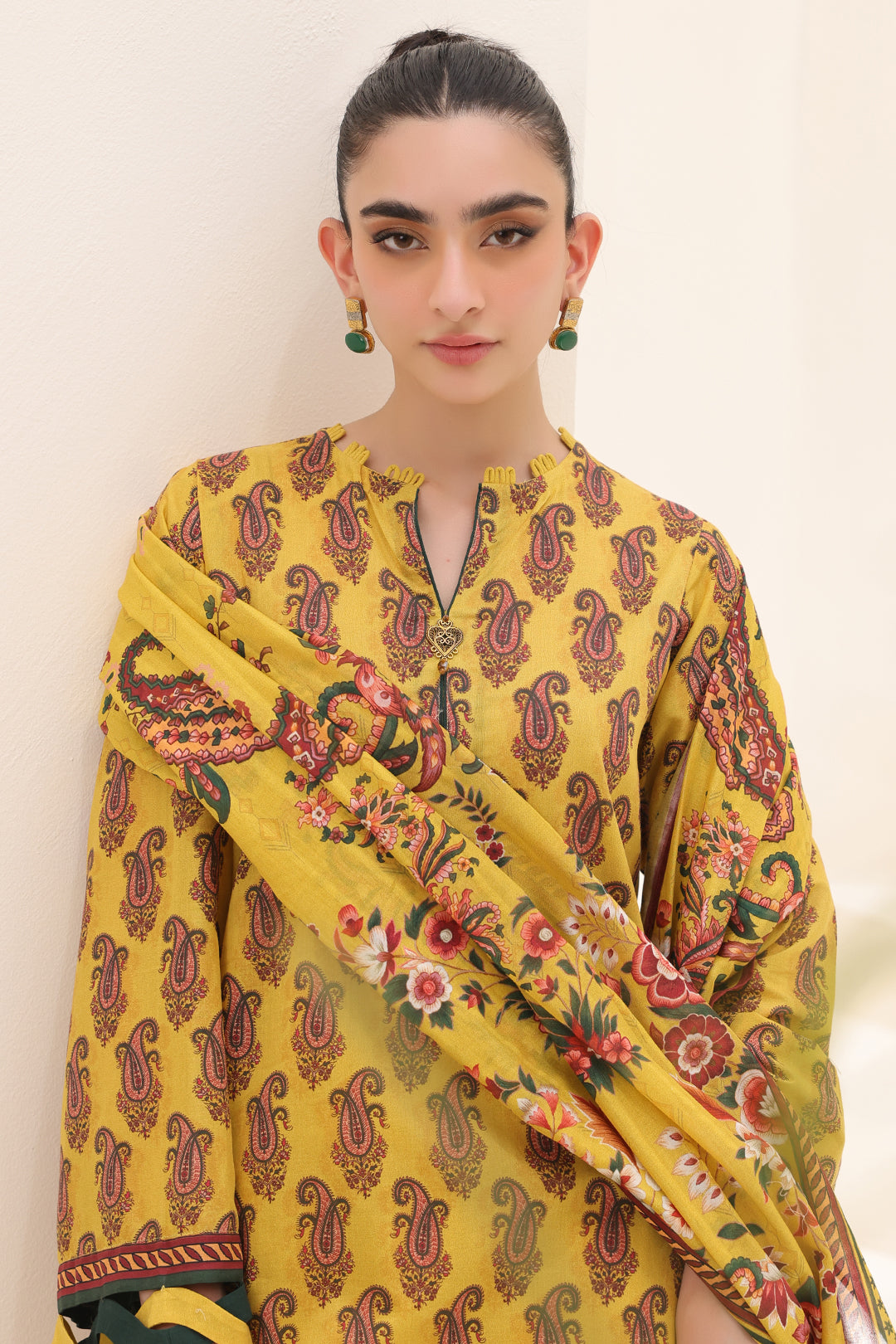 Zellbury | Unstitched 2 Piece Lawn | Shirt Dupatta - 1164 Default Title